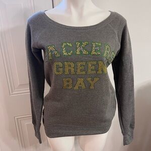 Gray Packers Green Bay Women's Sweater